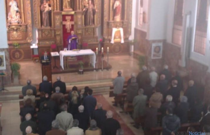 Misa en los Franciscanos