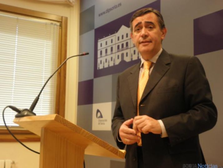 El presidente de la Diputación, Antonio Pardo.