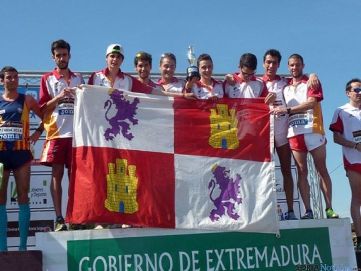 Podio del cross absoluto