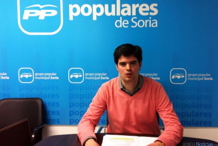 Javier Sanz en la rueda de prensa