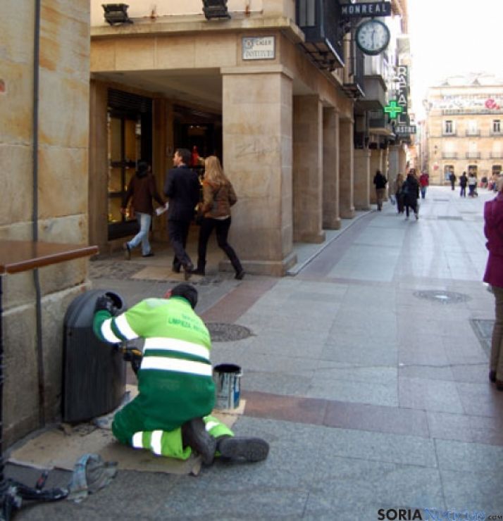 Reparación de papeleras