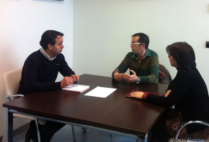 Reunión de UGT con Ignacio Soria