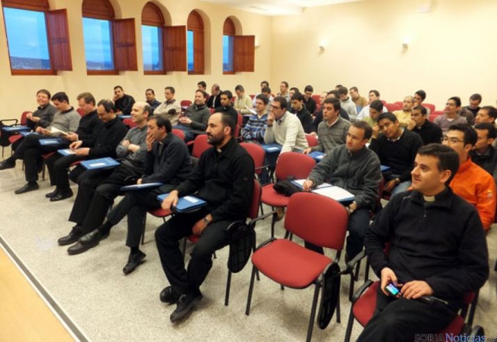Seminaristas asistentes al encuentro