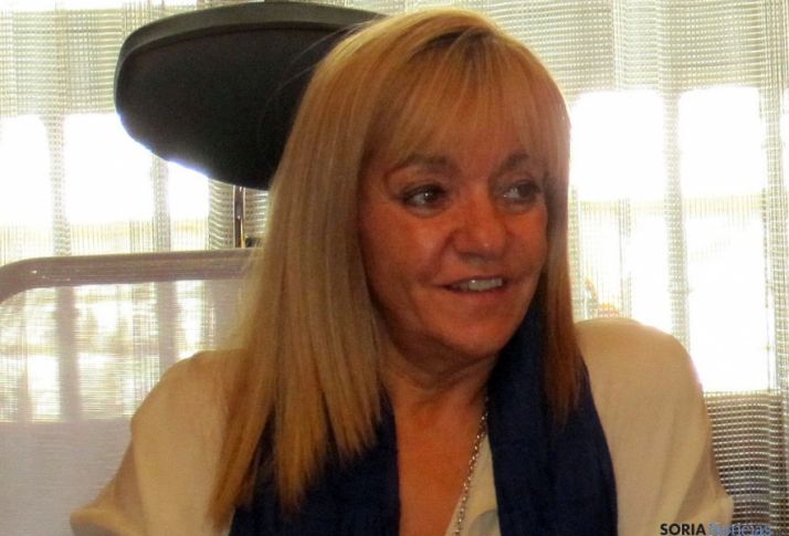 Isabel Carrasco ostentaba también la presidencia de la Diputación de León.