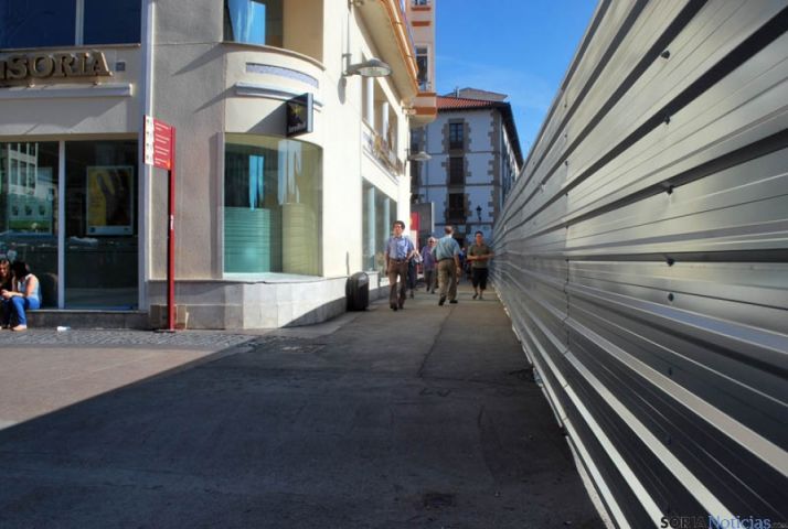 Zona ahora cerrada en una imagen de archivo.