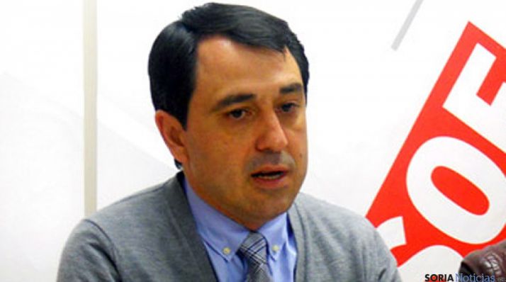 El procurador socialista Javier Muñoz.