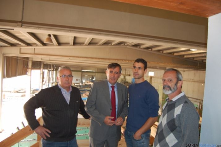 Visita a las empresas de madera