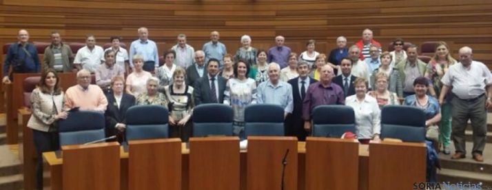 Vecinos de Arcos de Jalón en las Cortes de Castilla y León
