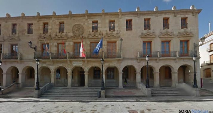 Fachada del Ayuntamiento de Soria