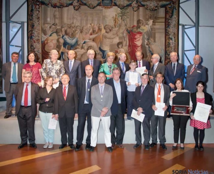 Foto de los galardonados