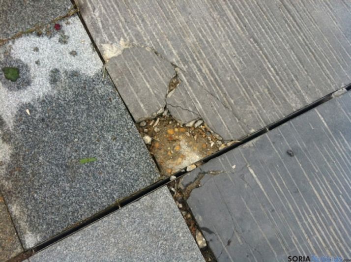 Grietas en el Espolón