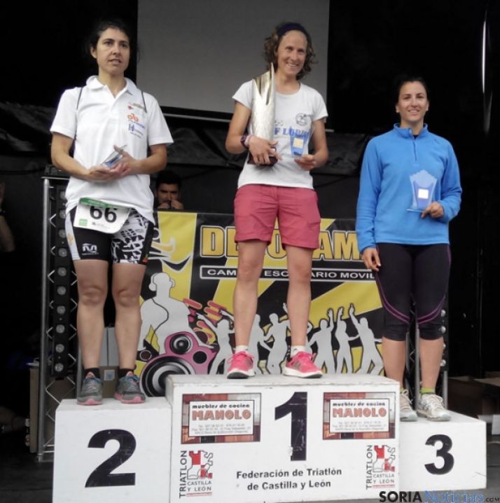 Podium femenino absoluto