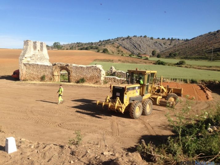 Obras del aparcamiento