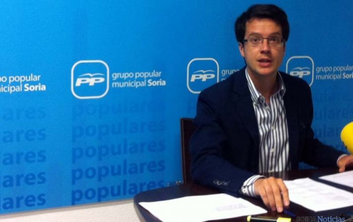 Tomás Cabezón, este martes en rueda de prensa.