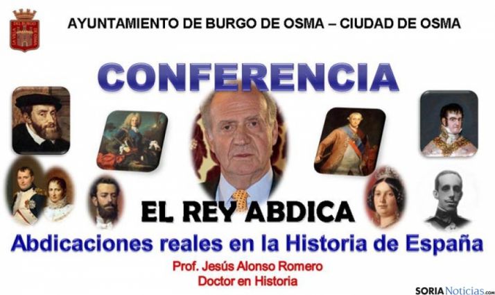 Cartel de la conferencia.