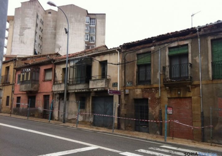 Edificios en ruina Calle Hospicio
