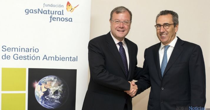 Anotnio Silván (izda.) con Martí Solà.  