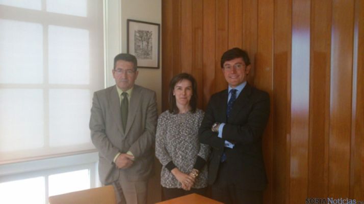 Fermín Álvarez Lata, Pilar Sanjurjo y Jerónimo Sánchez