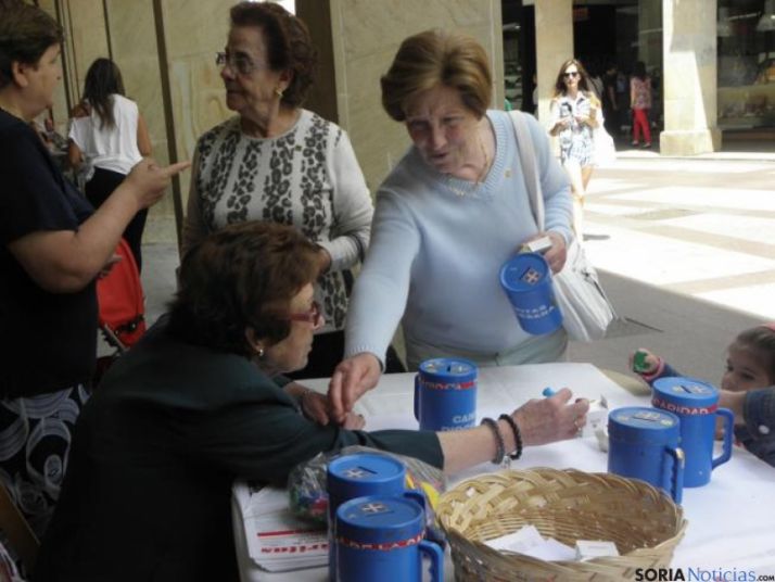 Los sorianos responden a la llamada de Cáritas para aliviar la penosa siituación de familias