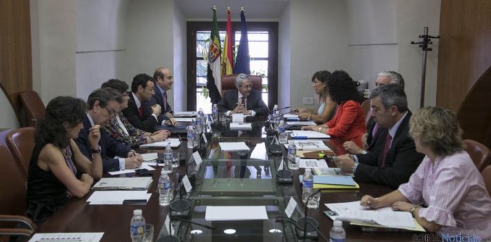 Participantes en el encuentro interregional. 