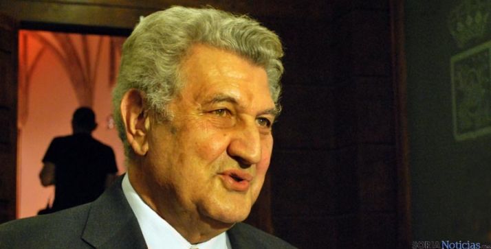 Posada, este viernes, en el Aula Magna Tirso de Molina. / SN 