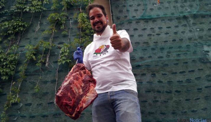 Sergio de Miguel ha subastado en Santa Catalina. / SN