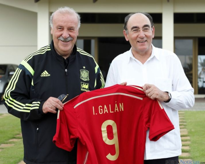 Galán con la selección