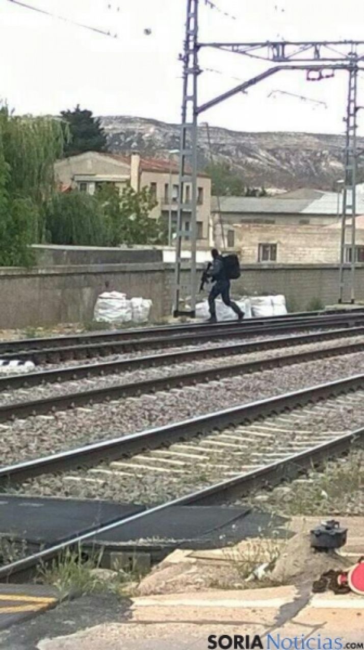Guardia Civil en Arcos de Jalón