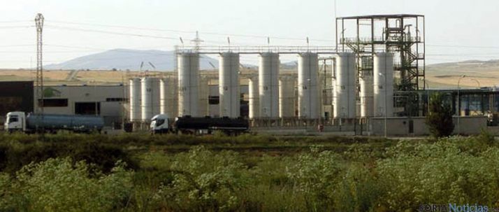 Planta de Distiller en Ólvega. / ASDEN