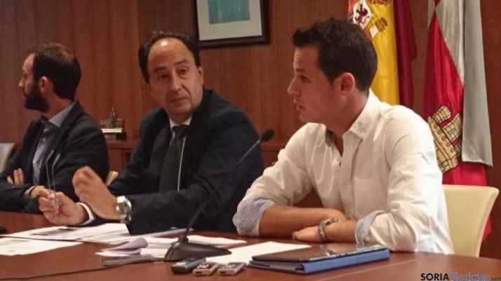 Rodrigo Gómez, Manuel López y Víctor Cabrerizo