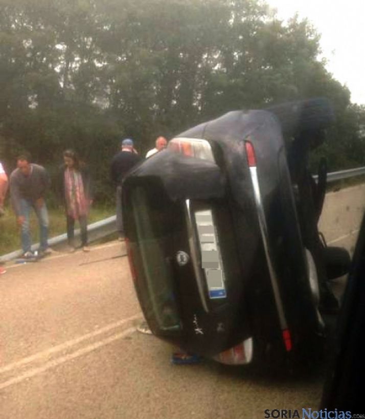 Estado del vehículo tras el accidente. / SN