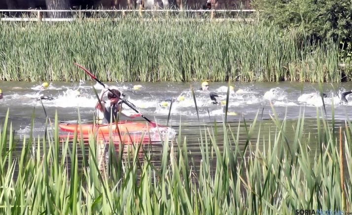 La competición en el río. / SN