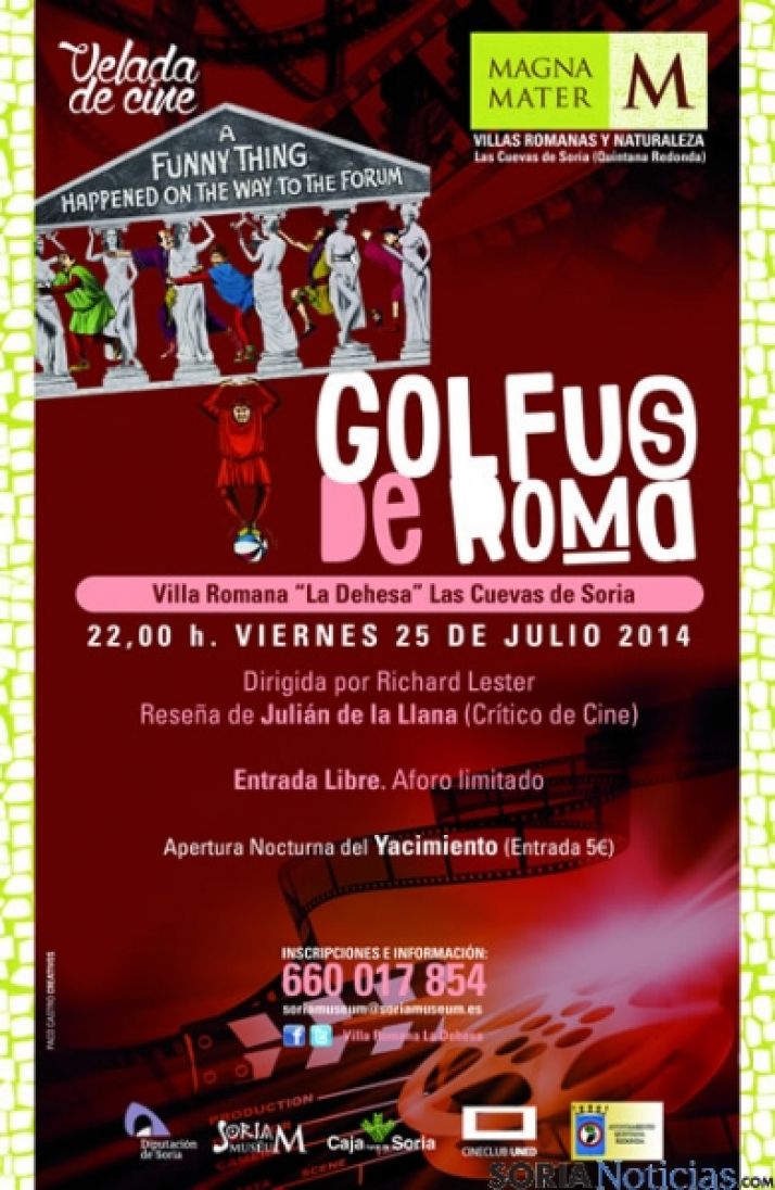 Cartel Golfus de Roma
