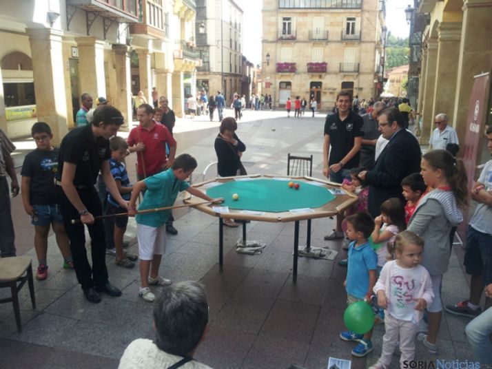 El billar en El Collado