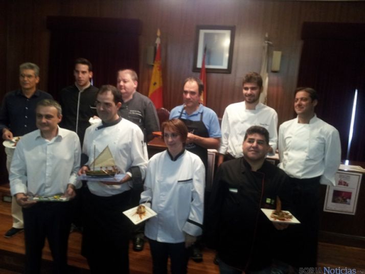 Presentación y degustación de las tapas medievales