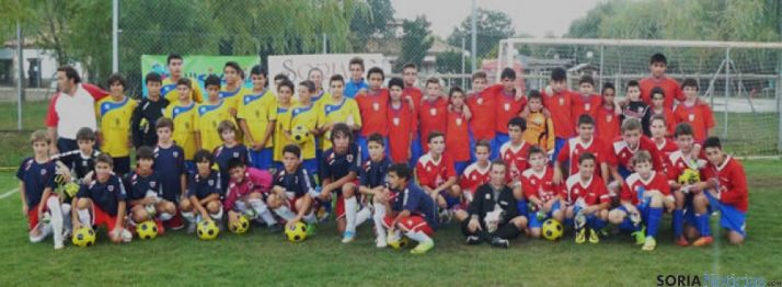 Torneo infantil en Camping Entrerrobles