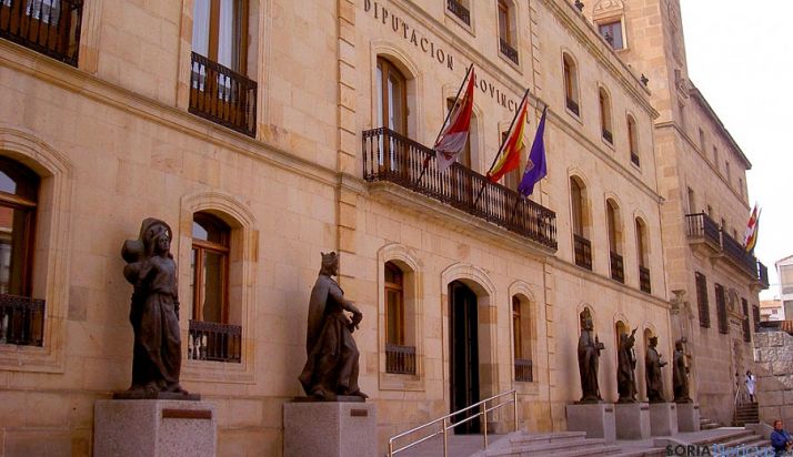 Imagen del Palacio Provincial sede de la Diputación de Soria. / SN