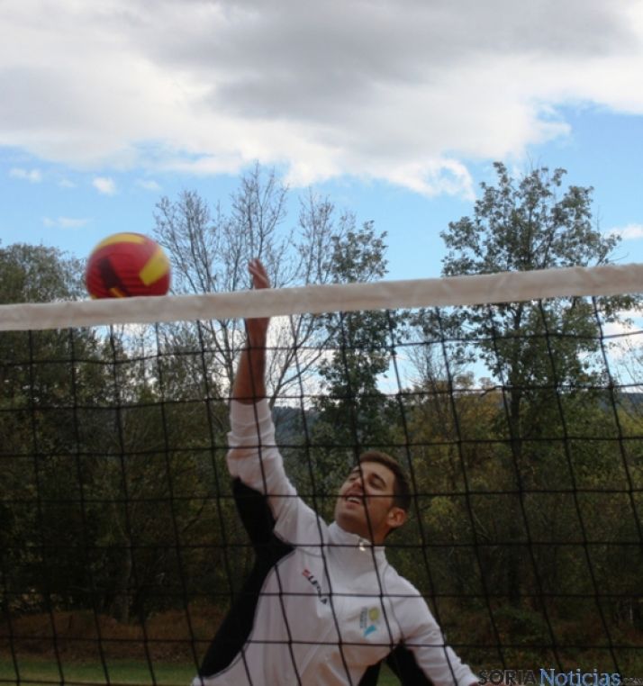 Río Duero San José inaugurando el campo de voley playa