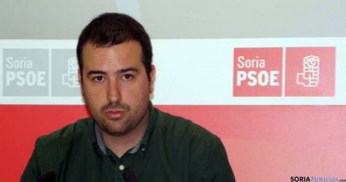 Ángel Hernández, secretario de Política Municipal del PSOE soriano. / SN