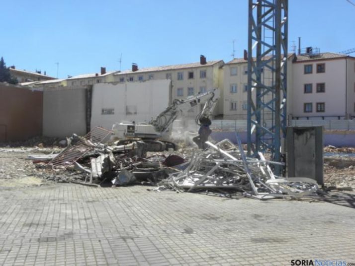 Obras polideportivo La Juventud