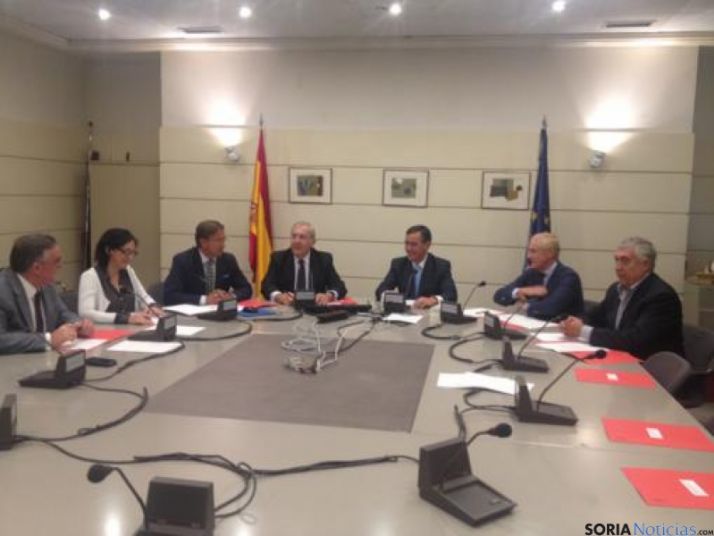 Pardo y los senadores por Soria instan en la Cámara Alta a luchar contra la despoblación 