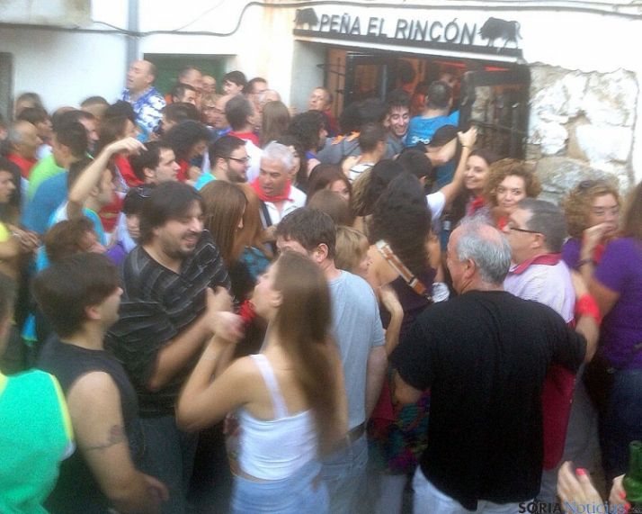 Recorrido por las peñas de Ólvega. / SN