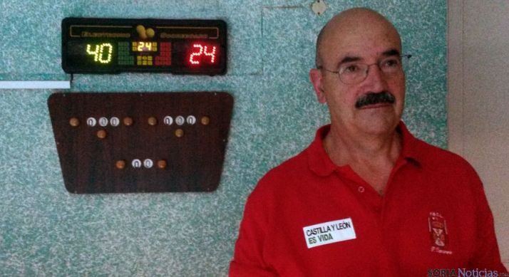 Camarero, del CA Amistad Numancia. 