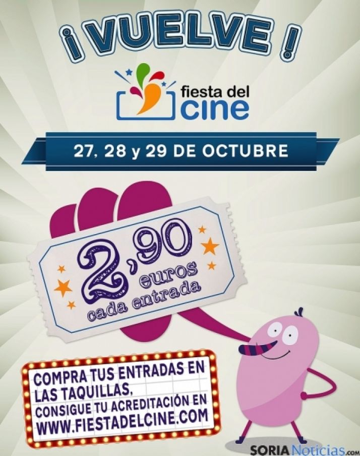 Este fin de semana, Fiesta del Cine. 