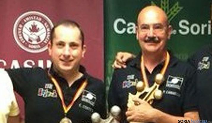 Cortés (izda.) y Camarero. 