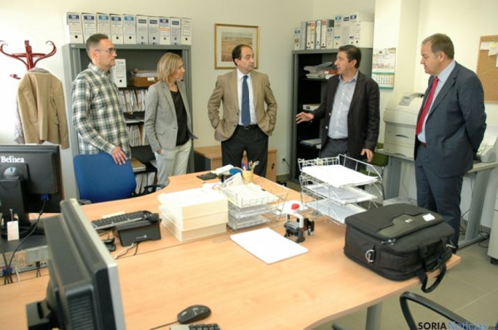 López Represa visita Arcos de Jalón