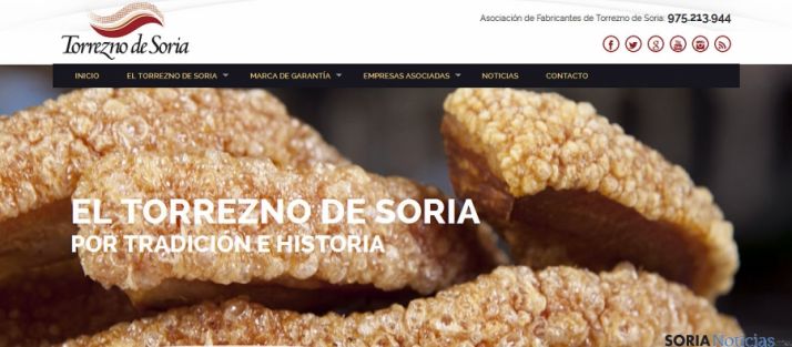 Imagen de la nueva web. 