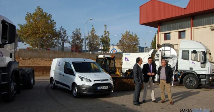 Los nuevos vehículos de la Diputación. / Dip