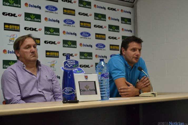 Eduardo Rubio y César Palacios