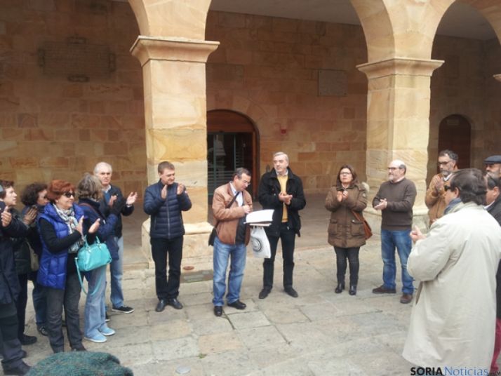 Lectura del manifiesto de Libres e Iguales